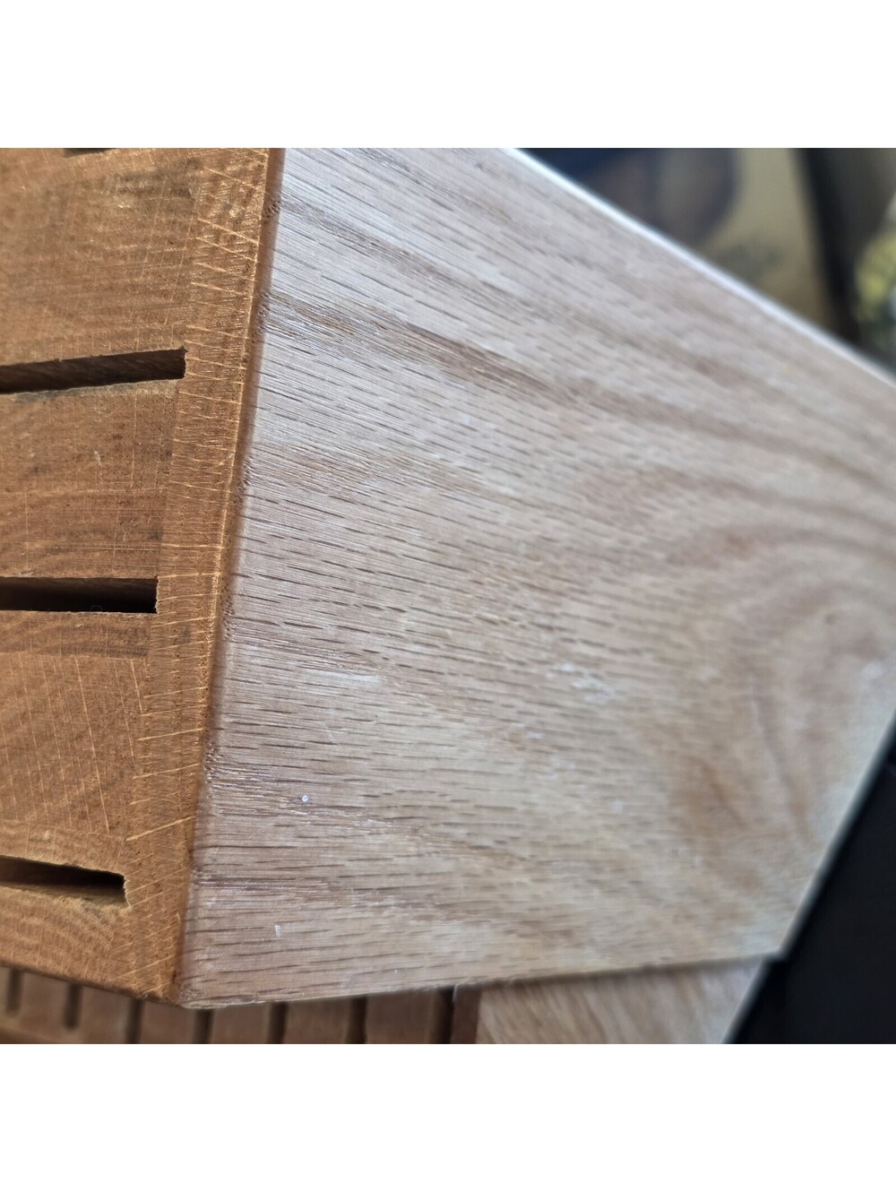Cutco Wooden Knife Block 18 Slot 2 Hole Kitchen Knife Storage Holder Made In USA - Picture 12 of 15